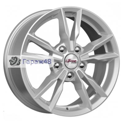 iFree Ikigai R16 / 6.5J PCD 5x100 ET 35 ЦО 67.1 Литые Серебристый